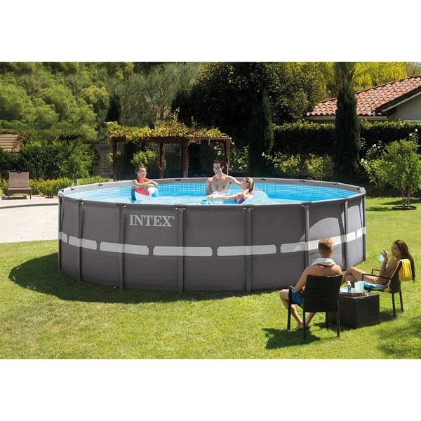 Intex Ultra Frame XTR Pool - 549 X 132 Cm - Met Zandfilterpomp En Accessoires 4 Intex Ultra Frame XTR Pool - 549 X 132 Cm - Met Zandfilterpomp En Accessoires - Afbeelding 4