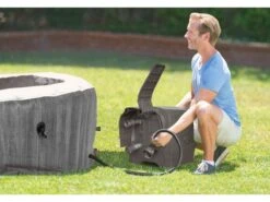 Intex Pure Spa Greywood Deluxe Opblaasbare Spa - 4 Persoons -EXIT TOYS Winkel 28442 inuse6 2020 300 1