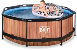 EXIT TOYS EXIT Wood Zwembad - 244 X 76 Cm - Met Filterpomp -EXIT TOYS Winkel 786 1200 exit 30 12 08 10 int 3