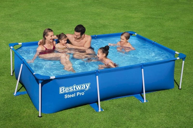 Bestway Steel Pro Zwembad - 259 X 170 X 61 Cm 3 Bestway Steel Pro Zwembad - 259 X 170 X 61 Cm - Afbeelding 3