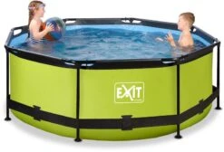 EXIT TOYS EXIT Lime Zwembad - 244 X 76 Cm - Met Filterpomp -EXIT TOYS Winkel 814 1200 exit 30 12 08 40 int 4