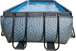 EXIT TOYS EXIT Stone Zwembad - 400 X 200 X 122 Cm - Met Zandfilterpomp En Trap 11 EXIT TOYS EXIT Stone Zwembad - 400 X 200 X 122 Cm - Met Zandfilterpomp En Trap -EXIT TOYS Winkel 814 1200 exit 30 27 42 00 int 3