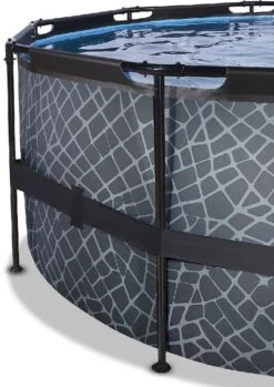 EXIT TOYS EXIT Stone Zwembad - 488 X 122 Cm - Met Zandfilterpomp En Trap -EXIT TOYS Winkel 900 638 exit 30 27 16 00 int 3