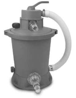 EXIT TOYS EXIT Black Leather Zwembad - 540 X 250 X 122 Cm - Met Zandfilterpomp En Trap -EXIT TOYS Winkel 900 701 exit 30 27 14 00 int 6 2 1