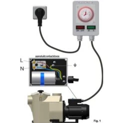 Starline Timersysteem Voor Zwembadpomp -EXIT TOYS Winkel aansluiten starline timersysteem op zwembadpomp