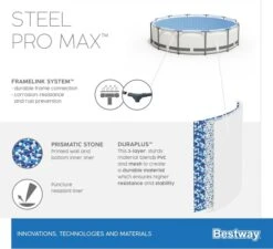 Bestway Steel Pro MAX Zwembad - 305 X 76 Cm 9 Bestway Steel Pro MAX Zwembad - 305 X 76 Cm -EXIT TOYS Winkel bestway steel pro max zwembad 305 x 76 cm 1