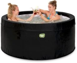 EXIT TOYS EXIT Leather Premium Opbouw Spa - 2-4 Persoons -EXIT TOYS Winkel exit leather premium 4 opblaasbare spa proosten in spa