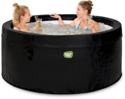 EXIT TOYS EXIT Leather Premium Opbouw Spa - 2-4 Persoons -EXIT TOYS Winkel exit leather premium 4 opblaasbare spa sfeer