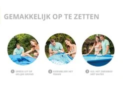 Intex Metal Frame Pool - 260 X 160 X 65 Cm -EXIT TOYS Winkel intex opzetinstructie 3