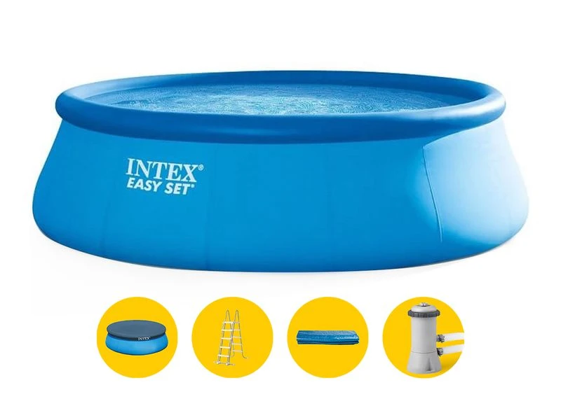Intex Easy Set Pool - 457 X 122 Cm - Met Filterpomp En Accessoires