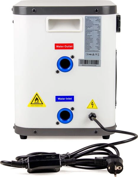 W'eau Mini Power 3kW Zwembad Warmtepomp 3 W'eau Mini Power 3kW Zwembad Warmtepomp - Afbeelding 3